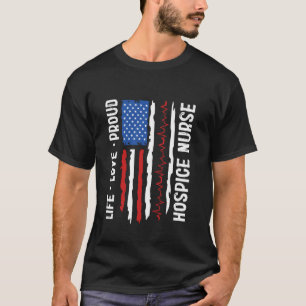 Hospiz CNA Frauen VETERANENTAG Hospiz Krankenschwe T-Shirt