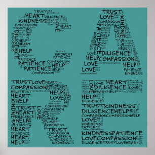 Hospiz-Mitarbeiter verkörpern einen Geist des Gekü Poster