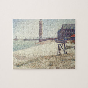 Hospiz und Leuchtturm, Honfleur von Georges Seurat Puzzle