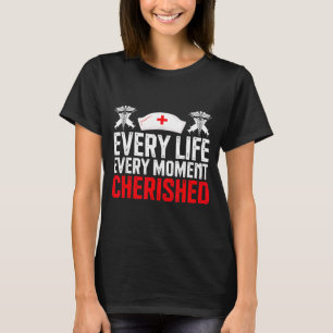 Hospizpflege Krankenschwester Palliativunterstützu T-Shirt