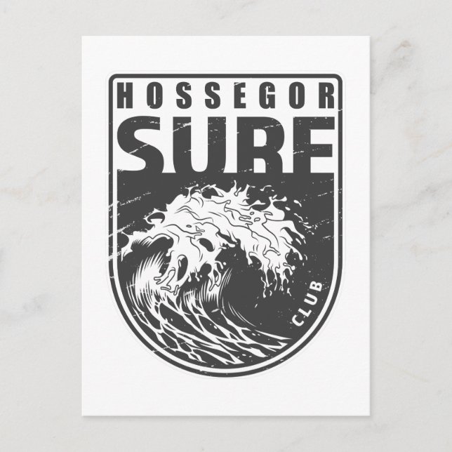 Hossegor Surf Club Postkarte (Vorderseite)