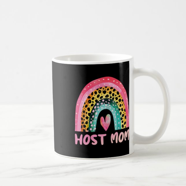 Host-Mama Rainbow Mother Day Liebe Niedlich Funny  Kaffeetasse (Rechts)