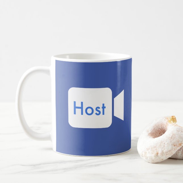 Host-Tasse Kaffeetasse (Mit Donut)