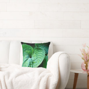 Hosta Heart Kissen