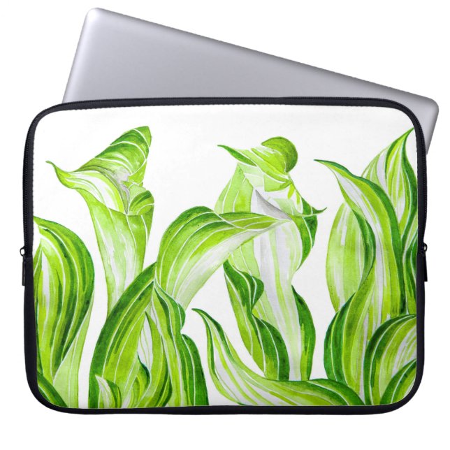 'Hosta with the Mosta' am 15" Laptop-Sieb Laptopschutzhülle (Vorderseite)