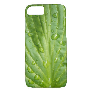Hostblatt mit Regentropfen Case-Mate iPhone Hülle