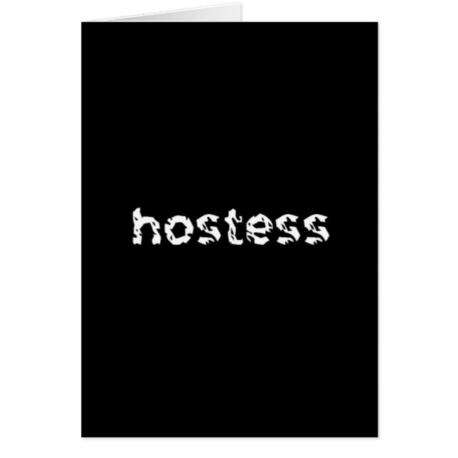 Hostess (Vorne)