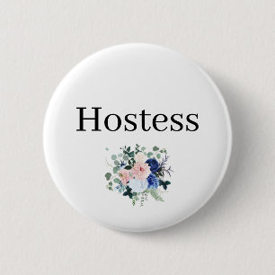 Hostess Pink Brautparty - Hochzeiten Schaltfläche Button