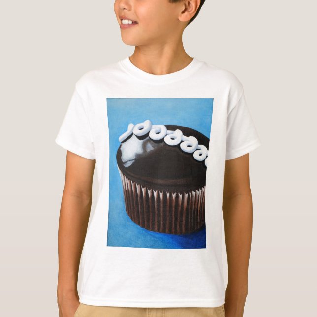 Hostessenkleiner kuchen T-Shirt (Vorderseite)