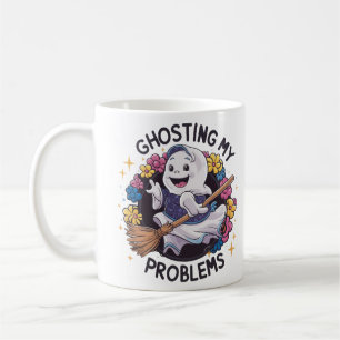 Hosting meiner Probleme, lustige Geister Design Fr Kaffeetasse