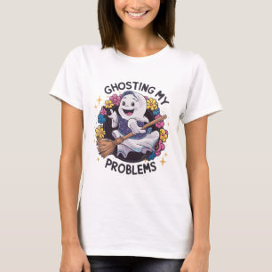 Hosting meiner Probleme, lustige Geister Design Fr T-Shirt
