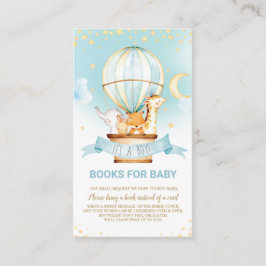 Hot Air Ballon Jungle Animals Boy Bringen Sie ein  Begleitkarte