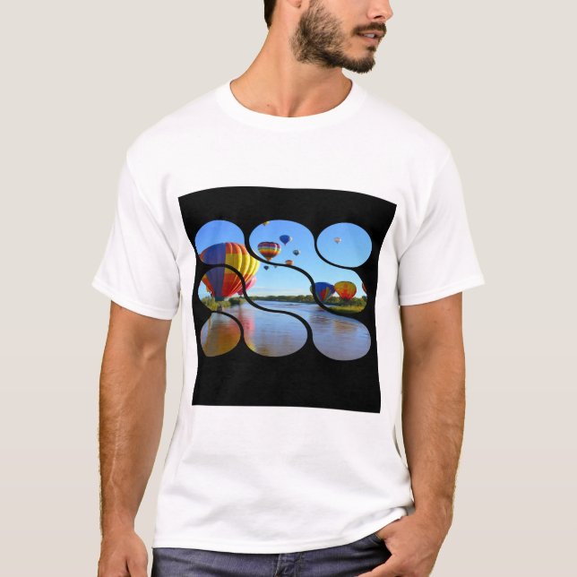Hot Air Balloon Adventure T-Shirt – Sky Travel & W (Vorderseite)