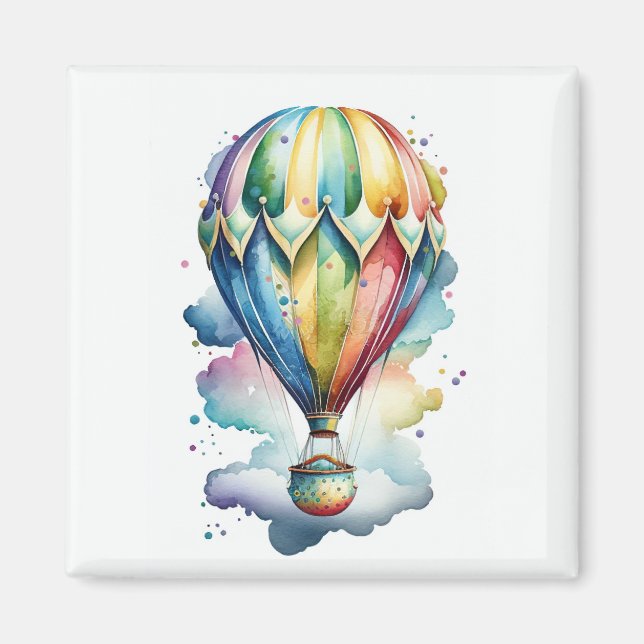 Hot Air Balloon Magnet (Vorne)