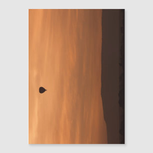 Hot-air-Balloon Magnetkarte