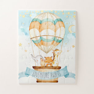 Hot Air Balloon Niedlicher Tiere Adventure Awars Puzzle