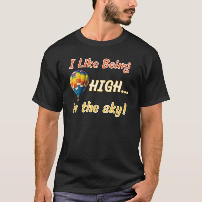 Hot Air Balloon Trip  Hot Air Balloon Festival Fie T-Shirt (Vorderseite)