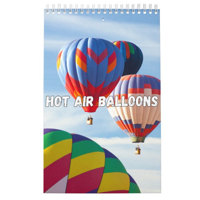 Hot Air Balloons Collection Wall Calendar Kalender (Titelbild)