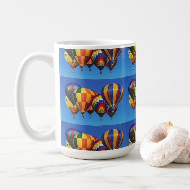 *HOT AIR BALLOONS* KAFFEE TASSE (Mit Donut)
