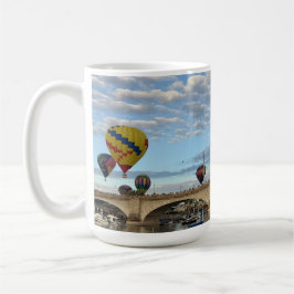 Hot Air Balloons over the London Bridge 2026 Kaffeetasse