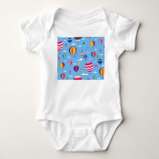 Hot Air Balloons Sky Adventure Baby Strampler