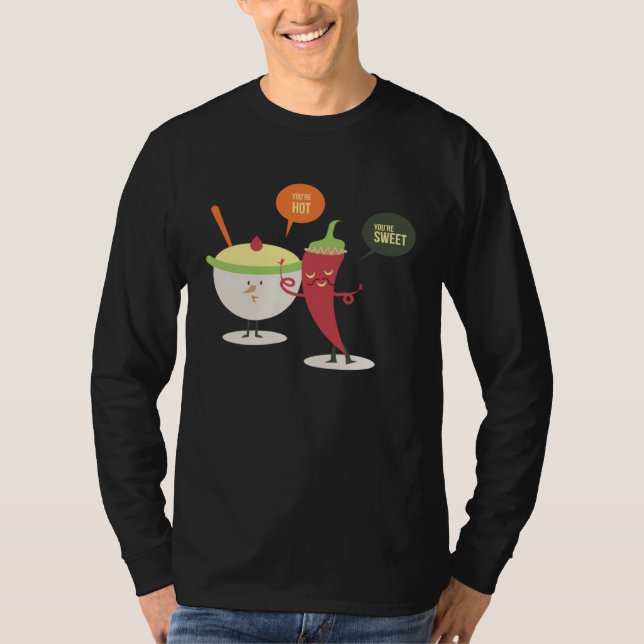 Hot and Sweet Chili Pepper Ice Cream T-Shirt (Vorderseite)