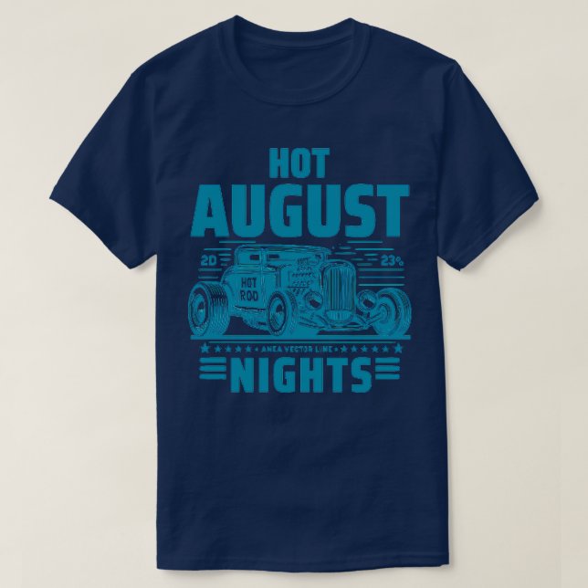 Hot August Nights Classic s T-Shirt (Design vorne)