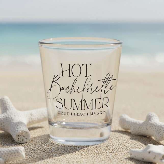 Hot Bachelorette Summer Custom Junggeselinnen-Absc Schnapsglas (Von Creator hochgeladen)