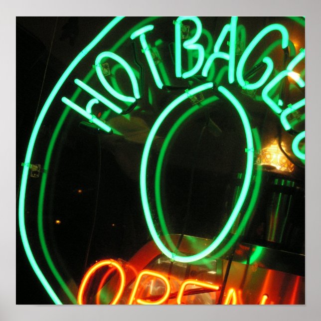 Hot Bagels Poster (Vorne)