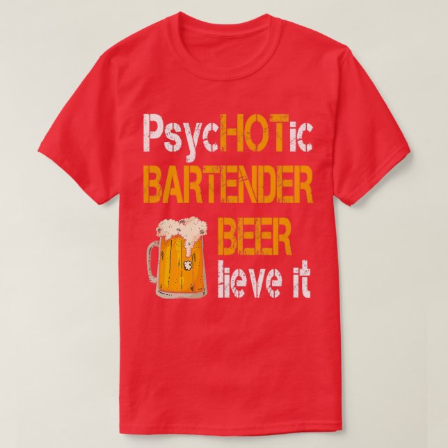 Hot Barkeeper vxl T-Shirt (Design vorne)