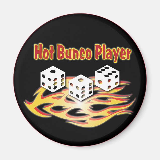 Hot-Bunco-Player Magnet (Vorne)
