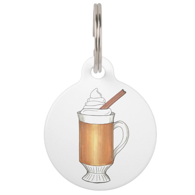 Hot Buttering Rum Whipped Cream Cinnamon Stick Tiernamensmarke (Vorderseite)