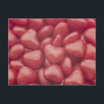 Hot Candy Hearts Postkarte<br><div class="desc">Hot Candy Hearts Hochzeitssaison Ideen für Hochzeiten</div>