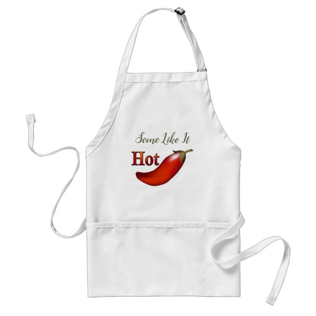 HOT Chili Pepper Funny Apron Schürze (Vorne)