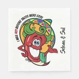 HOT Chili Pepper Spaß Serviette