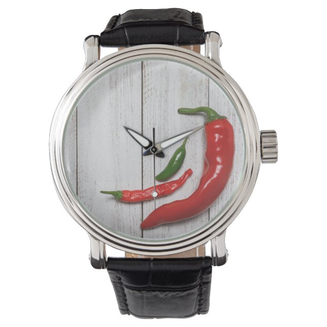 Hot Chili Peppers Armbanduhr (Vorderseite)