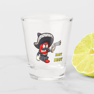 Hot Chili Shot Schnapsglas