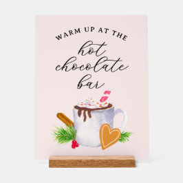 Hot Chocolate Bar Acrylschild