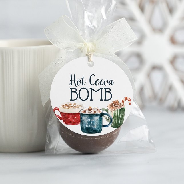 Hot Chocolate Bomb Geschenk-Tag Geschenkanhänger (Von Creator hochgeladen)