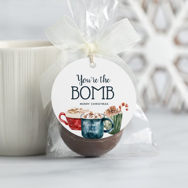 Hot Chocolate Bomb Geschenk-Tag Geschenkanhänger (Von Creator hochgeladen)