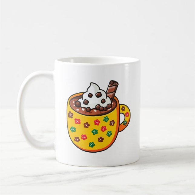 Hot chocolate cup  kaffeetasse (Links)
