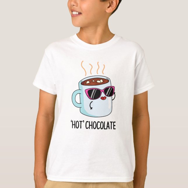 Hot Chocolate Funny Drink Pub T-Shirt (Vorderseite)