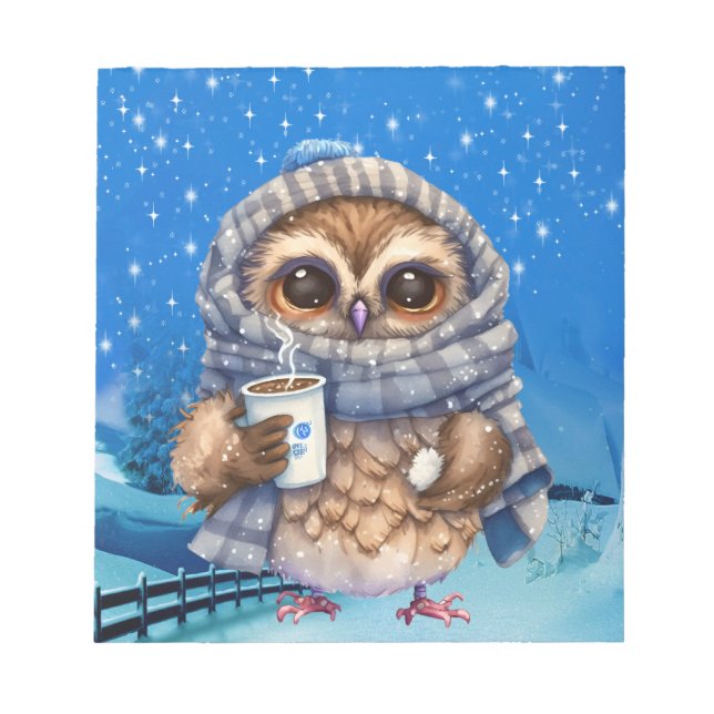 Hot-Chocolate-Notizblock Notizblock (Vorderseite)