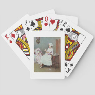 Hot Chocolate (oil on canvas) Spielkarten