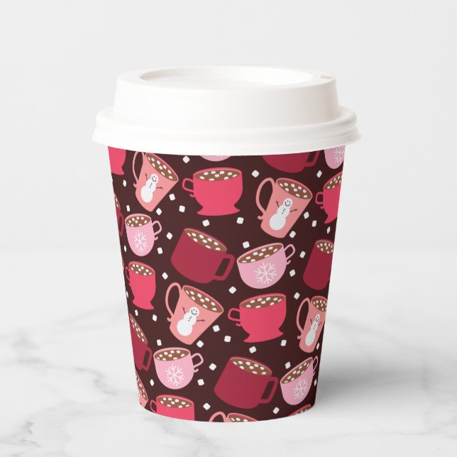 Hot Chocolate Paper Cups Pappbecher (Vorderseite)