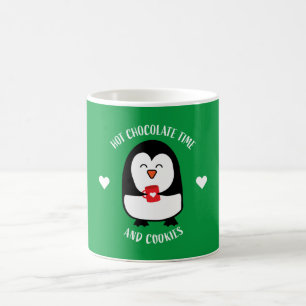 Hot Chocolate Pinguin Drinker Tasse