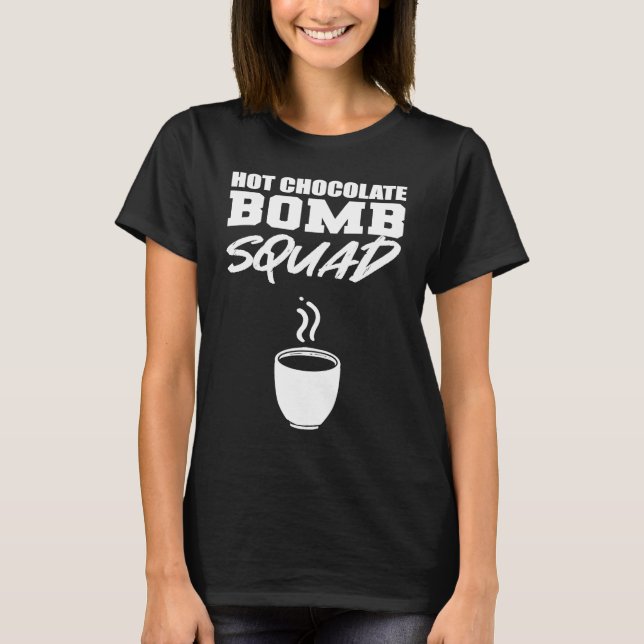 Hot Chocolate Squad Bartender T-Shirt (Vorderseite)