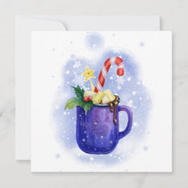 Hot Chocolate und Candy Cane Mag