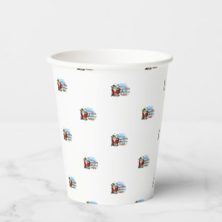 Hot Chocolate Weihnachts-Party Cups Pappbecher