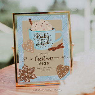Hot-Chocolate Winter Baby Duschbauch Eigenes Schil